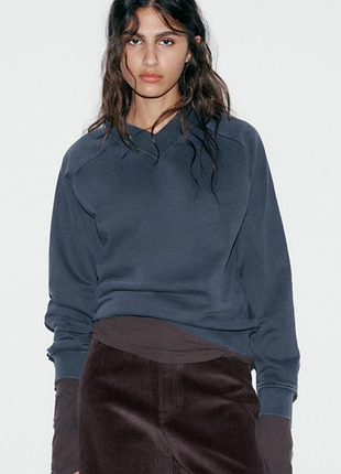 Свитшот утепленный zara - s, m, xl 6