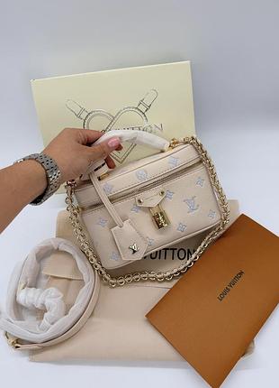 Louis vuitton vanity pm monogram empreinte leather 19x13 2