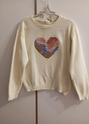 Светр легенький /джемпер h&m 6-7 p