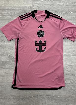 Luis suarez inter miami cf jersey, pink stripes, number 9 чоловіче джерсі футболка суарез мужская футболка джерси размер м 2
