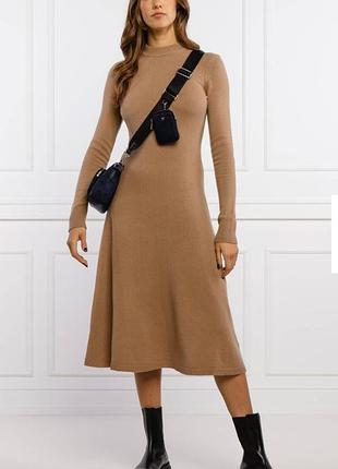 Шерстяна сккня плаття міді максі lauren ralph lauren