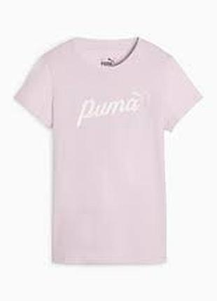 Футболка puma ess+ script tee 679315-60