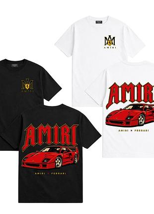Футболка amiri x ferrari