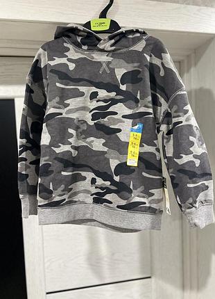 Нове дитяче худі primark в камуфляж, розмір 5-6 років (116 см)