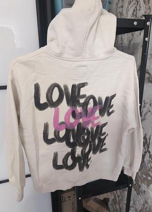 Худи zara, love 2