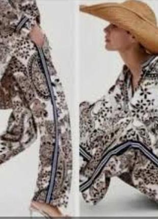 Оверная рубашка zara 3