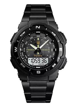 Часы наручные 1370bkwt skmei, black/white, ukraine