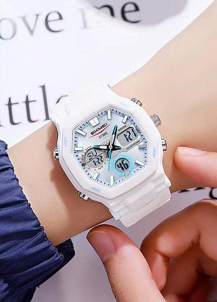 Годинники наручні 2389wt skmei, white 2