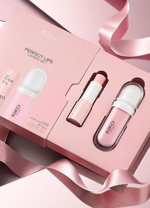 Набір kiko milano perfect lips caring set