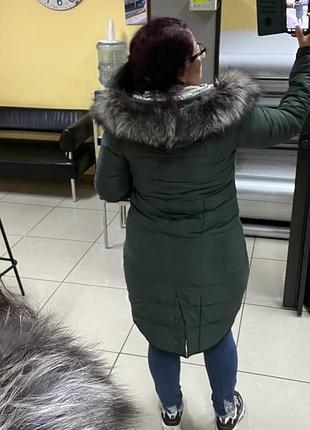 Зимнее шикарное пальто 10