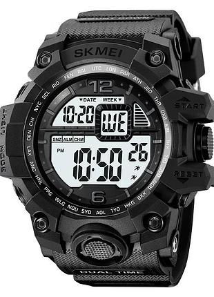 Часы наручные 2245bkwt skmei, black-white