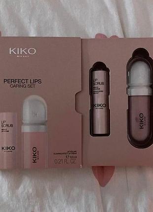 Набір kiko milano perfect lips caring set 4