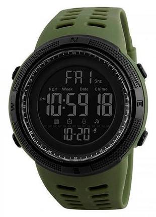 Годинники наручні 1251ag skmei, army green