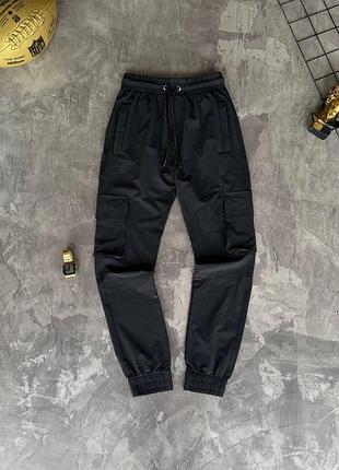 Мужские спортивные штаны calvin klein карго синие брюки кельвин кляйн 33 (b)