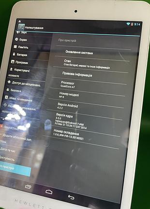 Планшет hp 8 (1401) планшет 3