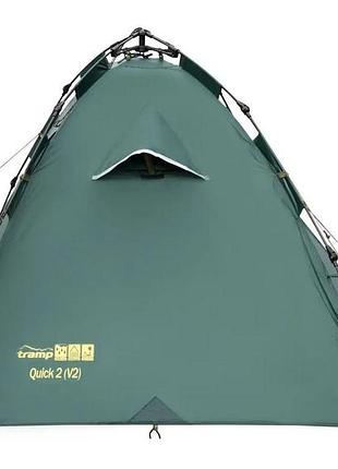 Палатка quick 2 (v2) green tramp, utrt-096 3