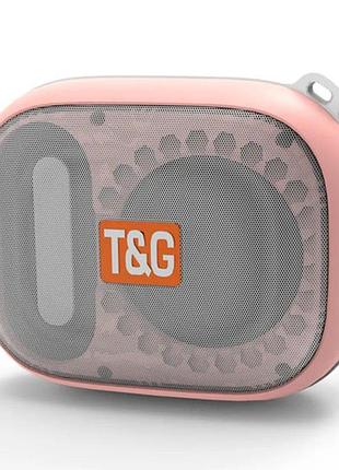 Bluetooth-колонка tg394, ipx7, з функцією speakerphone, радіо, pink