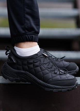 Мужские термо кроссовки merrell ice cap moc ii черные водонепроницаемые меррелл (b)