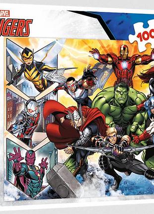 Пазл the avengers сила месників 100 елементів trefl 16431