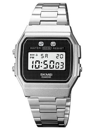 Часы наручные 1952ssi skmei, silver-steel belt