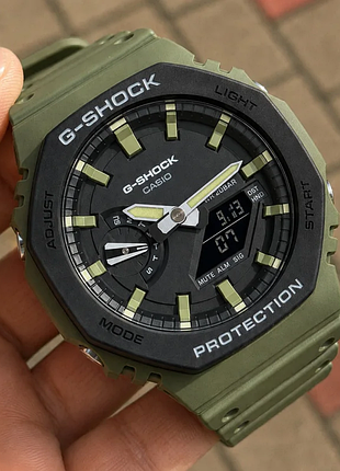 Чоловічий годинник casio ga-2110su-3a