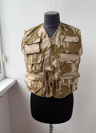 Дитячий тактичний жилет розвантаження highlander camo vest, р. 11-12 років (desert dpm)