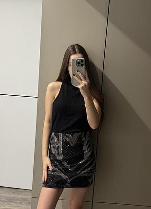 Спідниця стрази h&m 2