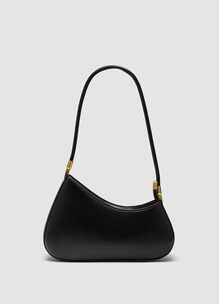 🤍 velisse bag black/gold 27 х 12 х 7 см