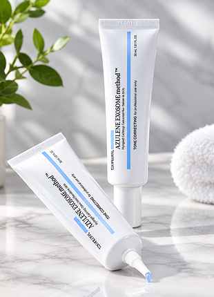 Azulene exosome method™ tone correcting сыворотка с азуленом и экзосомной технологией