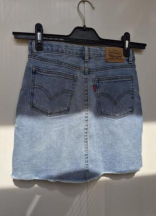 Джинсовая юбка юбка levis 2