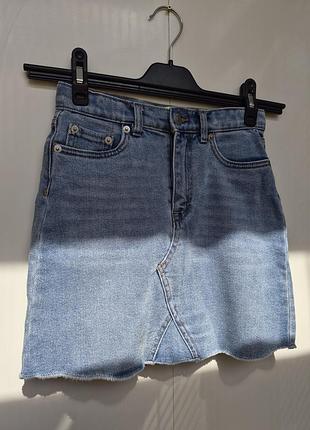 Джинсовая юбка юбка levis