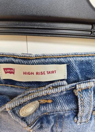 Джинсовая юбка юбка levis 3