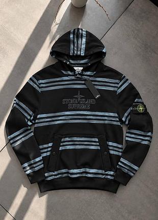Худі stone island x supreme💣 2