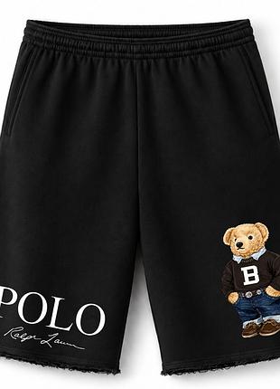 Чоловічі оверсайз шорти ralph lauren polo bear