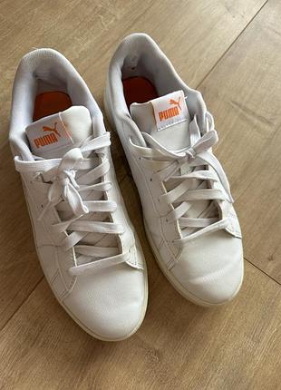 Кеди білі puma 2