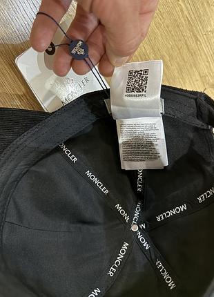 Кепка moncler оригінал 6