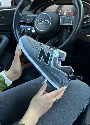 Жіночі кросівки n*w b*lance 574 premium gray white black