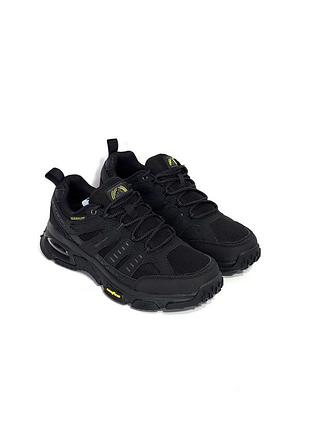 Оригінал трекінгові кросівки skechers skechers air envoy walking shoes black 237214-bbk оригинал кроссовки чорні чоловічі осінь демісезон на дощ