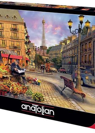 Пазл улицы парижа 1500 елементов anatolian