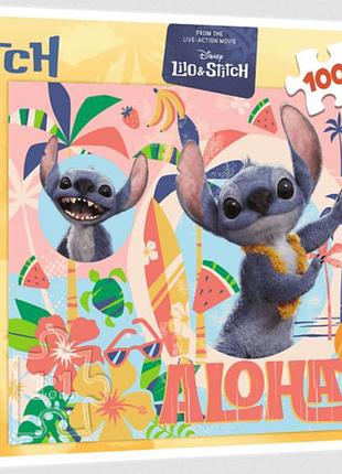 Пазл disney stitch стіч і друзі 100 елементів trefl 16495
