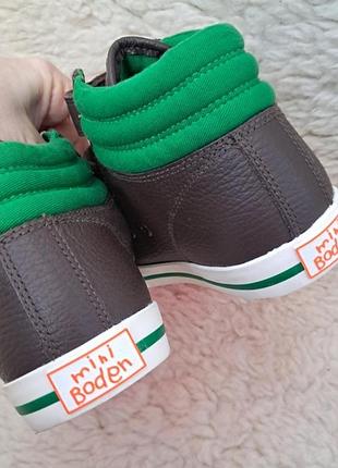 Кеды кожаные "mini boden ". 4