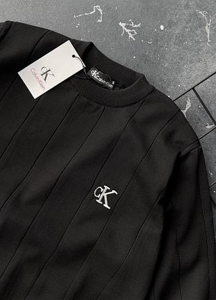 Мужская кофта джемпер calvin klein black 3