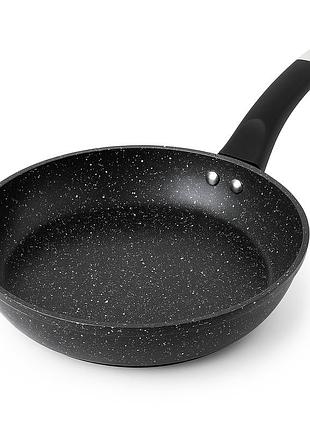 Универсальная сковорода для приготовления блюд unique, качественная алюминиевая антипригарная сковорода rw-74
