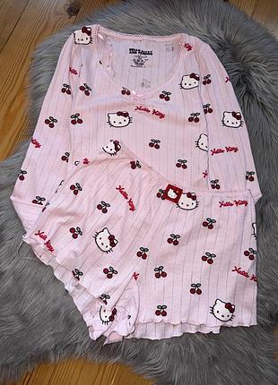Ідеальна супер стильна піжама hello kitty р.xs primark