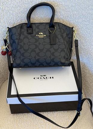 Coach andrea carryall bag mini чорний