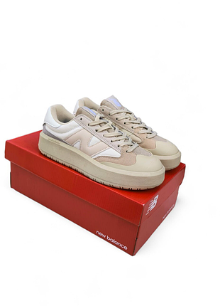 Жіночі кросівки new balance ct302 світло-бежеві