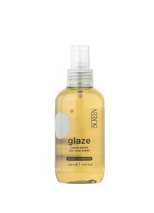 Антиоксидантный спрей для окрашенных волос screen purest glaze color saver veg hair spray