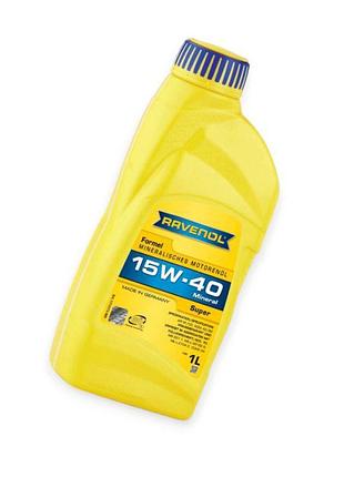 Олива моторна ravenol 15w-40 formel "mineral" sf-cd, a2-b2 1л