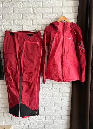 Wedze arcteryx norrona mammut ламінований штормовий лижний костюм жіночий м