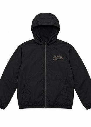 Versace men’s black nylon windbreaker size l-xl (54) чоловіча вітровка версаче розмір л/хл мужская ветровка бомбер